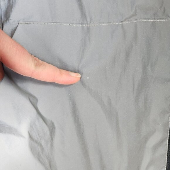 Imperial Motion Jacket Womens Small Silver Gray Camber Reflective Hooded Zip Up - Picture 6 of 16